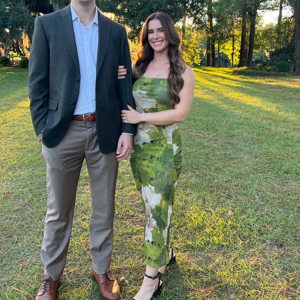 Zara Ruched Tulle Dress